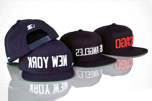 Mighty Healthy x Starter New York, Chicago & Los Angeles Caps