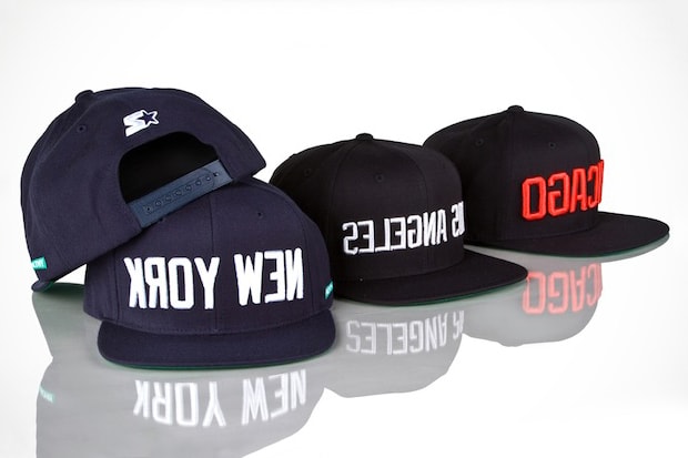 Mighty Healthy x Starter New York, Chicago & Los Angeles Caps
