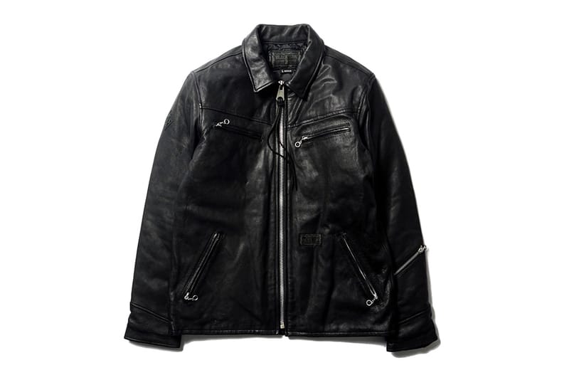 NEIGHBORHOOD "Black Icon" Black Hills Leather Jacket