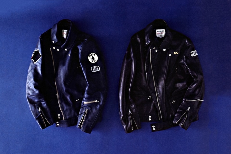 NEIGHBORHOOD x fragment design x Lewis leathers Cyclone Leather 