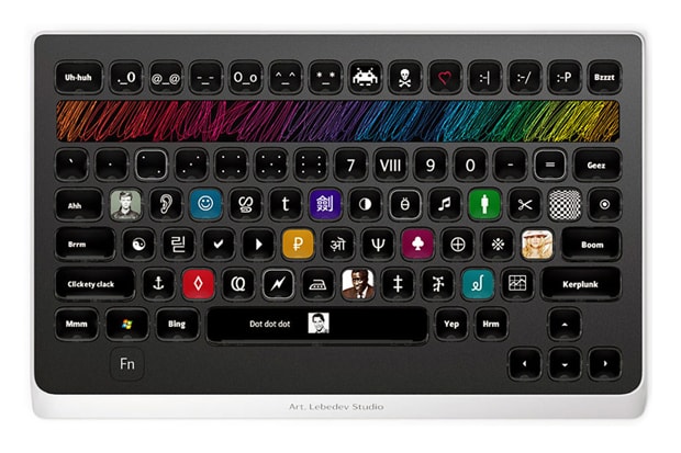 "Optimus Popularis" Keyboard by Art. Lebedev Studio