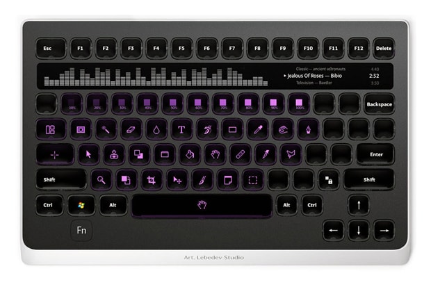"Optimus Popularis" Keyboard by Art. Lebedev Studio