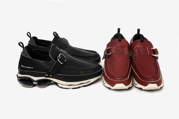 ……. RESEARCH x Mizuno Double Ring Moccasin