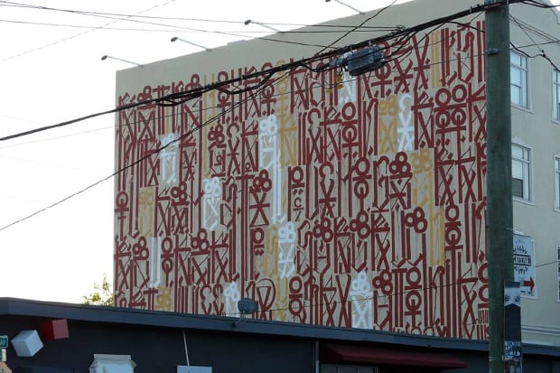 Retna @ Art Basel Miami 2011