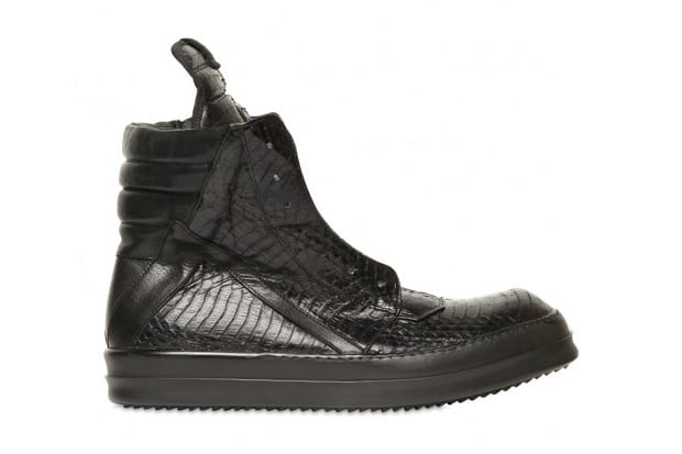 Rick Owens Watersnake Geobasket Sneaker