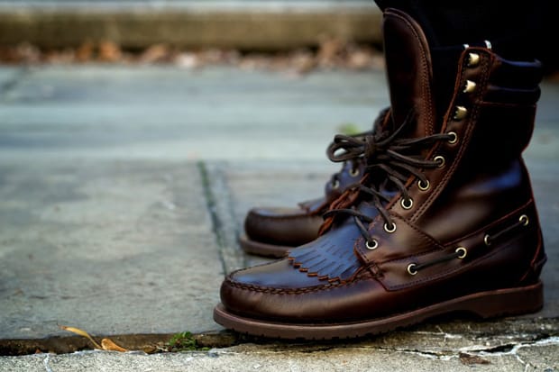 ronnie fieg sebago boots