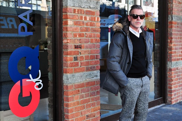 Streetsnaps: Nick Wooster @ GQ x Park & Bond Pop-Up Shop