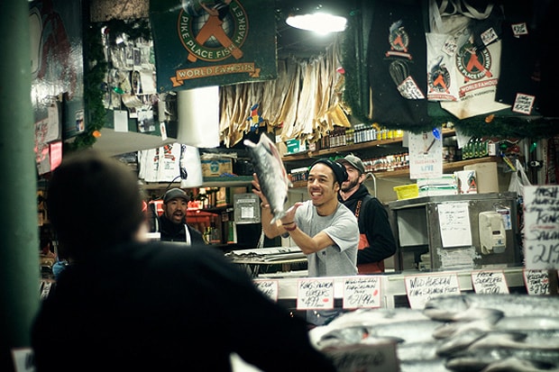 Stussy Seattle 2nd Anniversary "Pike Market" T-Shirt