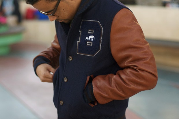 The Brooklyn Circus "Shelby Blues" Varsity Jacket