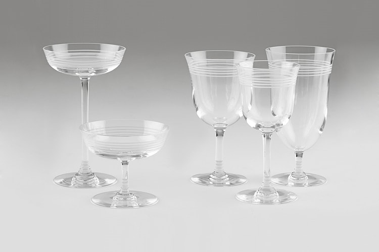 Thom Browne Baccarat Crystal Stemware Set