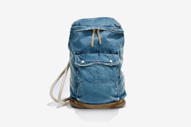 White Mountaineering x Porter USED DENIM ONE SHOULDER BAG
