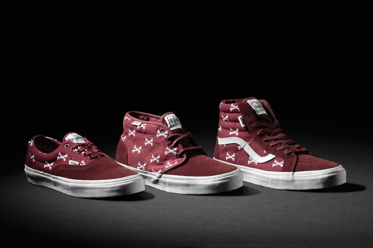 WTAPS x Vans Syndicate Burgundy Bones Pack