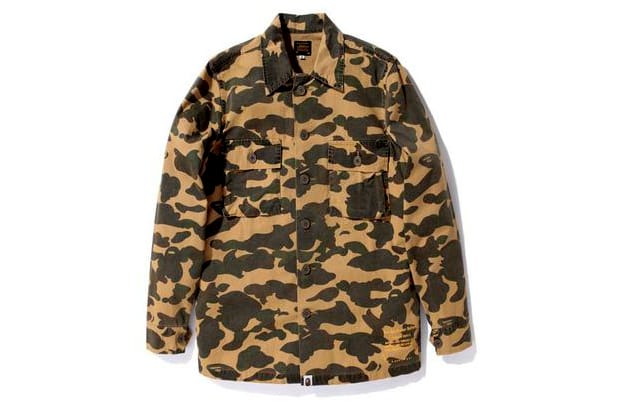 A Bathing Ape 1ST CAMO ARMY SHIRT