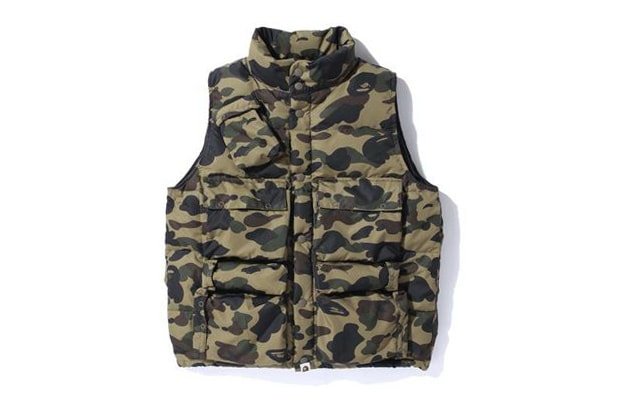 A Bathing Ape 1ST CAMO C-1 DOWN VEST