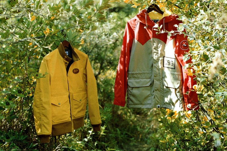 A Bathing Ape x British Millerain Outerwear Collection