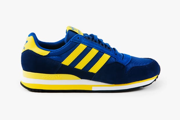 adidas originals blue and yellow
