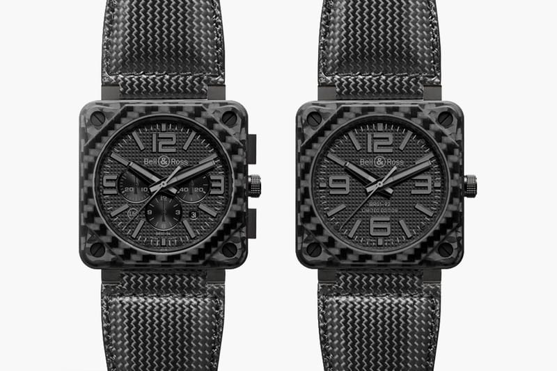 Bell & Ross Aviation Carbon Fiber Phantom Collection
