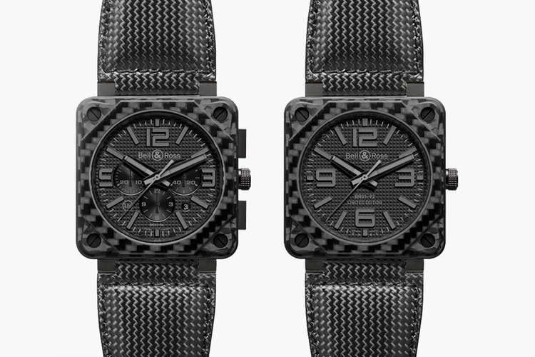 Bell & Ross Aviation Carbon Fiber Phantom Collection