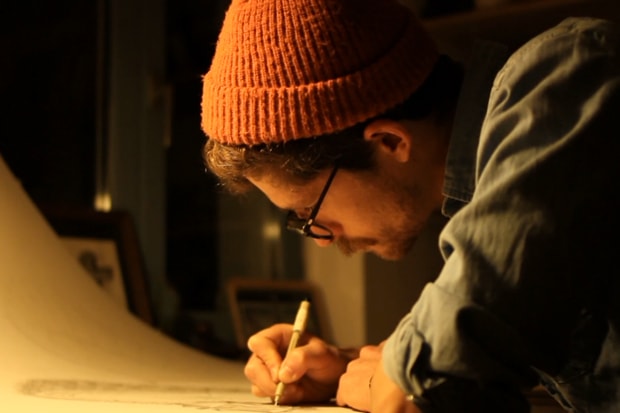 Benjamin Jeanjean x Sew`n Sing x Blend Glassing for RVCA