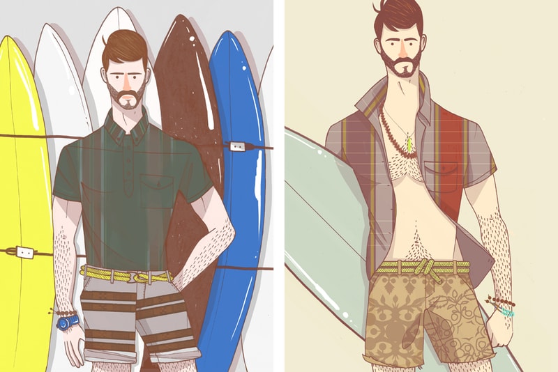 Burkman Bros. 2012 Spring/Summer Illustrated Lookbook 