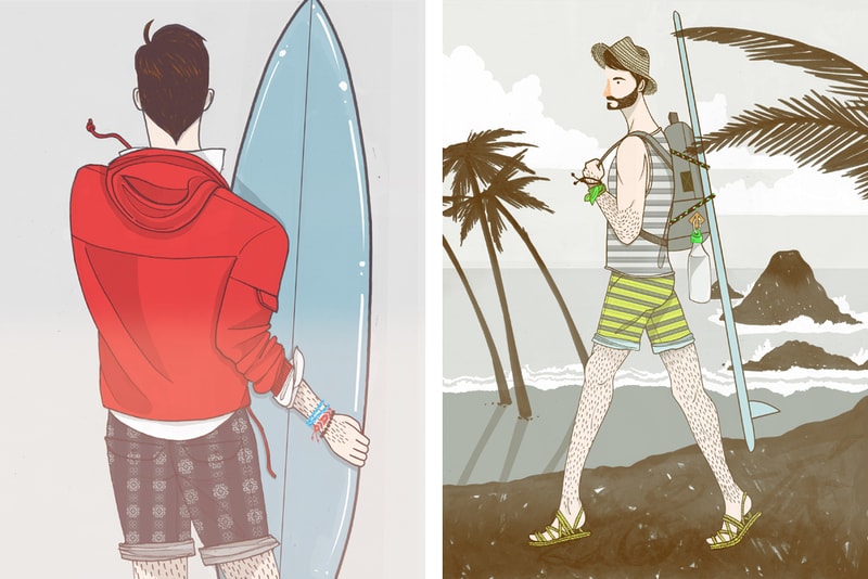 Burkman Bros. 2012 Spring/Summer Illustrated Lookbook 