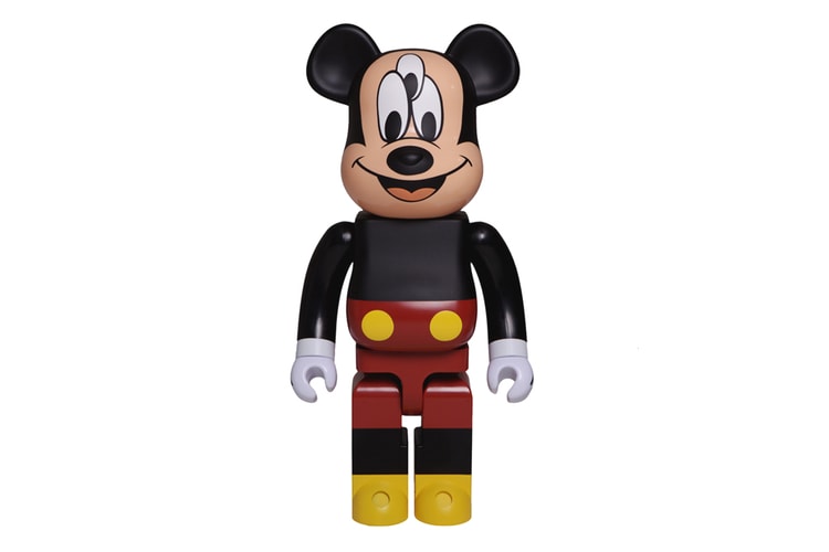CLOT & Disney x Medicom Toy 3-Eyed Mickey Bearbrick 1000%