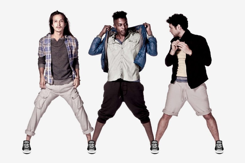 Converse 2012 Spring Black Canvas Apparel Collection