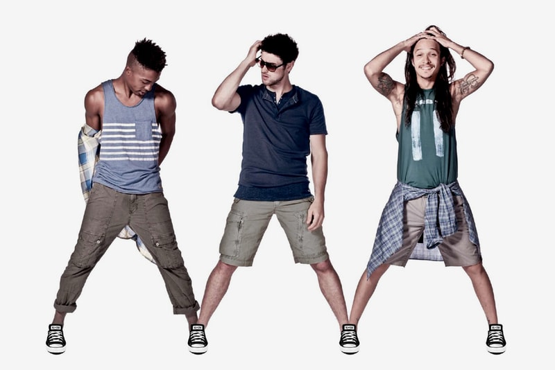 Converse 2012 Spring Black Canvas Apparel Collection