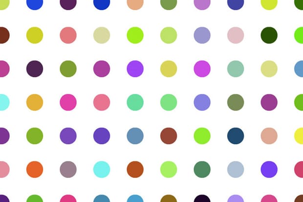 Damien Hirst Spot Prints Launch Event