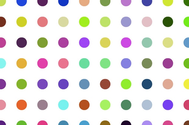 Damien Hirst Spot Prints Launch Event
