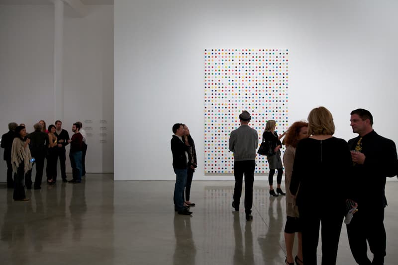 Damien Hirst "The Complete Spot Paintings 1986-2011" @ Gagosian Gallery Recap