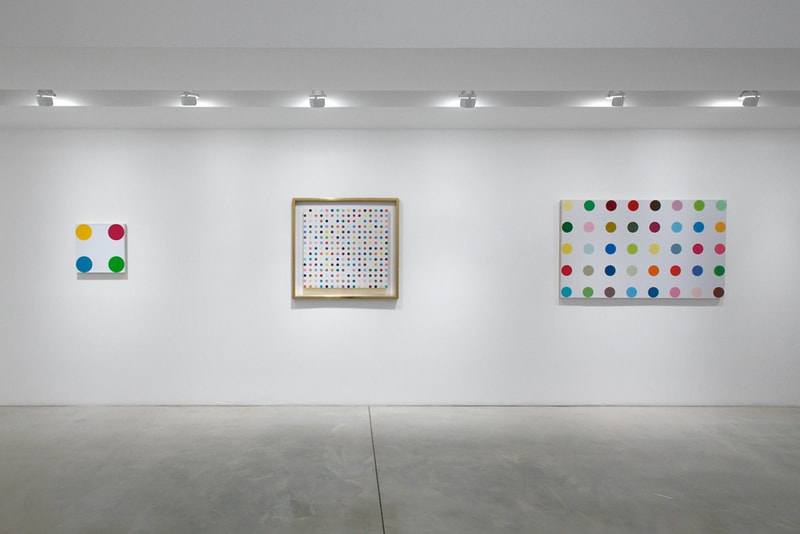 Damien Hirst "The Complete Spot Paintings 1986-2011" @ Gagosian Gallery Recap