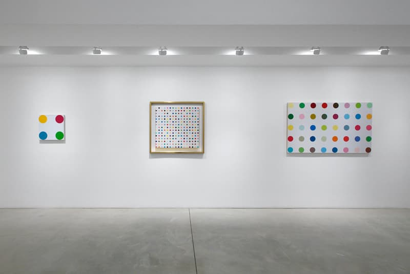 Damien Hirst "The Complete Spot Paintings 1986-2011" @ Gagosian Gallery Recap