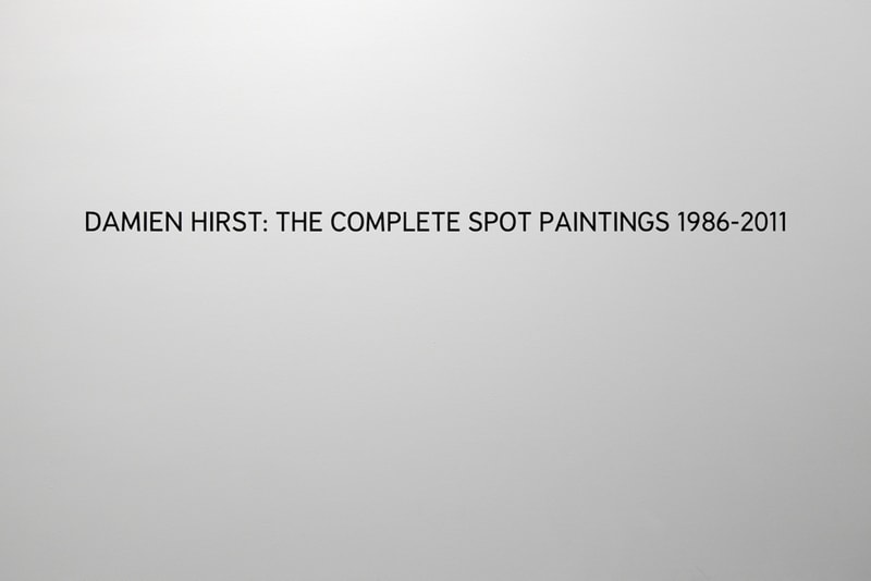 Damien Hirst "The Complete Spot Paintings 1986-2011" @ Gagosian Gallery Recap