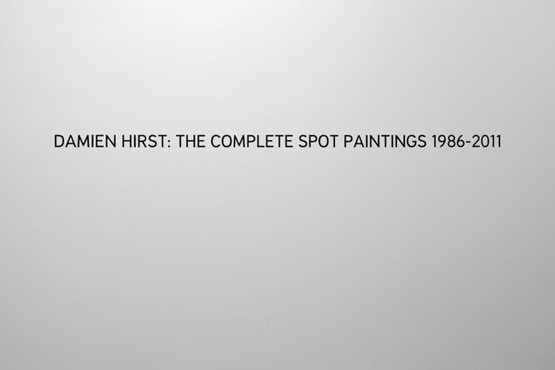 Damien Hirst "The Complete Spot Paintings 1986-2011" @ Gagosian Gallery Recap