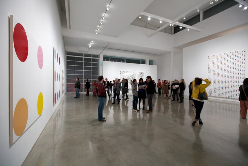 Damien Hirst "The Complete Spot Paintings 1986-2011" @ Gagosian Gallery Recap
