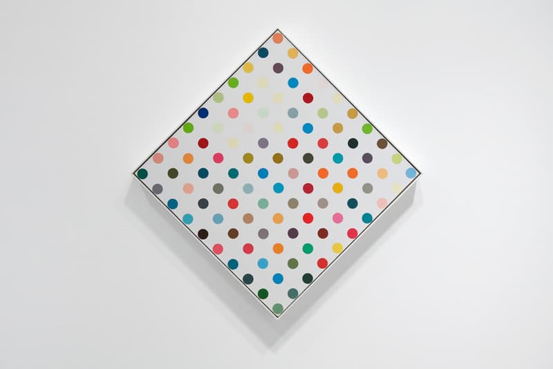 Damien Hirst "The Complete Spot Paintings 1986-2011" @ Gagosian Gallery Recap