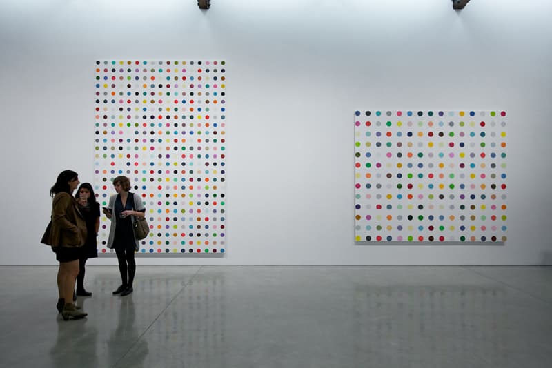 Damien Hirst "The Complete Spot Paintings 1986-2011" @ Gagosian Gallery Recap