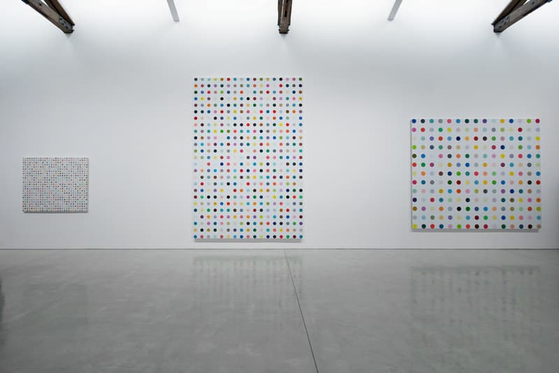 Damien Hirst "The Complete Spot Paintings 1986-2011" @ Gagosian Gallery Recap
