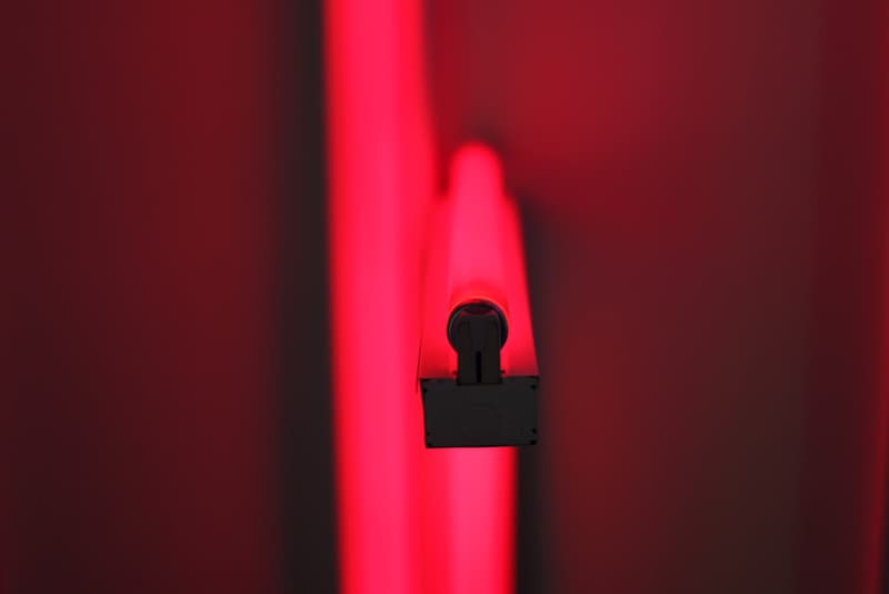 Dan Flavin "An installation" Exhibition @ Galerie Perrotin Paris