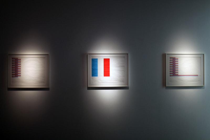 Dan Flavin "An installation" Exhibition @ Galerie Perrotin Paris