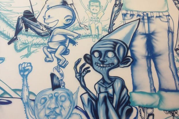 David Choe Paints New Facebook Headquarters