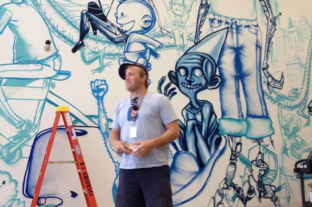 David Choe Paints New Facebook Headquarters Hypebeast