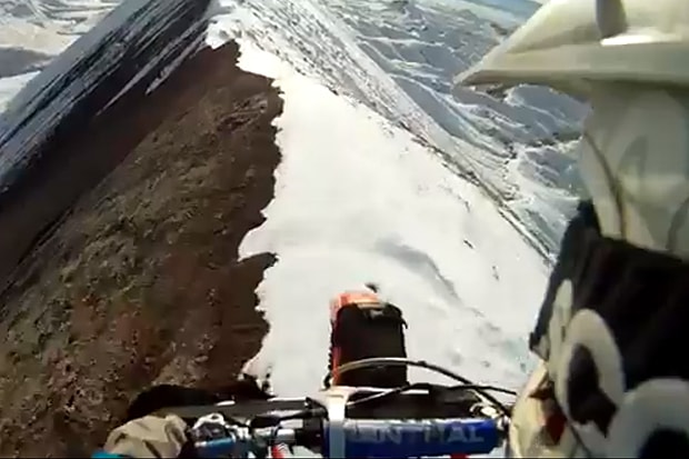 Driving On Mountain Top