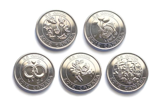 Gary Taxali x Royal Canadian Mint 2012 Collector's Coins