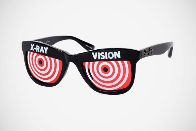 Jeremy Scott x Linda Farrow "XRay" Sunglasses