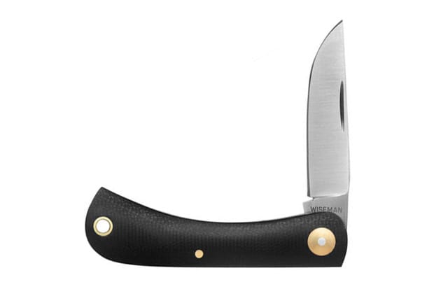 Kaufmann Mercantile x Gene Wiseman Handmade Sodbuster Pocket Knife