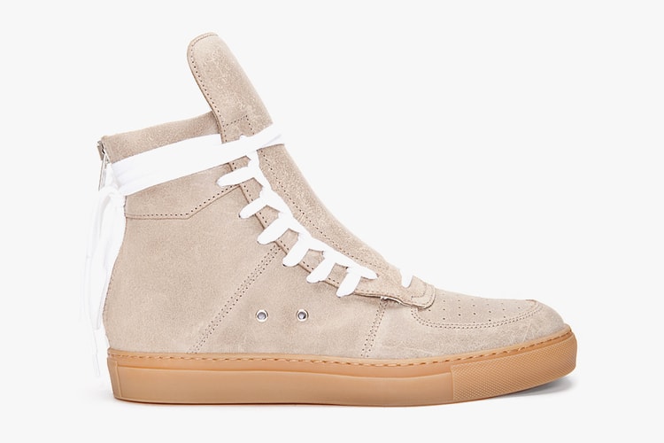 KRIS VAN ASSCHE 2012 Spring/Summer High-Top Suede Sneakers