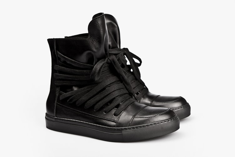 KRIS VAN ASSCHE 2012 Spring/Summer Leather Hi-Top Sneakers