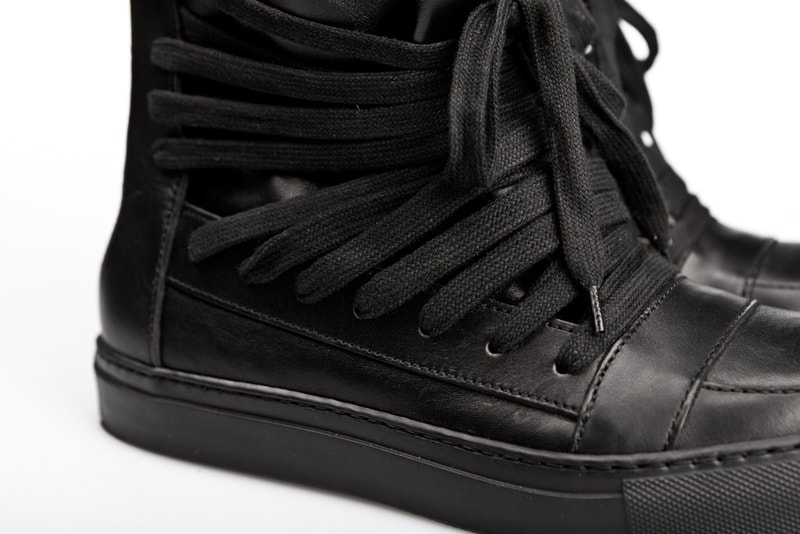KRIS VAN ASSCHE 2012 Spring/Summer Leather Hi-Top Sneakers
